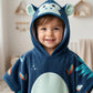 Premium hooded Baby poncho 4-6 years