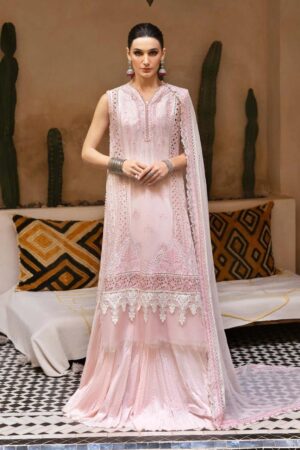 Tarkasi Dupatta Lawn 3pc – Chikankari Front
