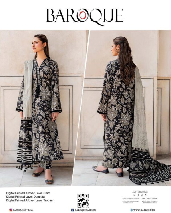 Bana Dora Lawn 3pc – Emb Lawn Dupatta