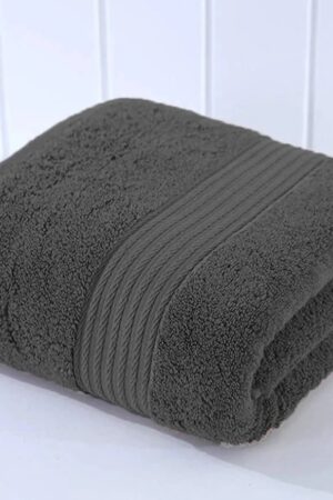 USA Export Cotton Towel- Dark Grey 27*54 Large Size