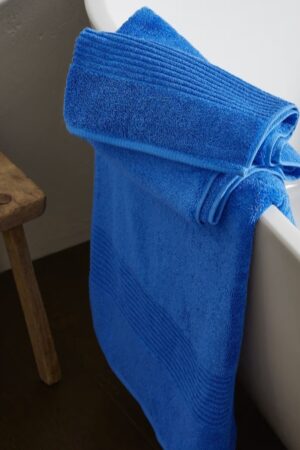 USA Export Cotton Towel- English Blue- 27*54 Large Size