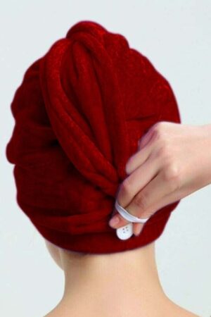 Turban towel- Red
