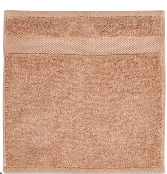 USA Export face Towel- 12*12 inches- Light brown