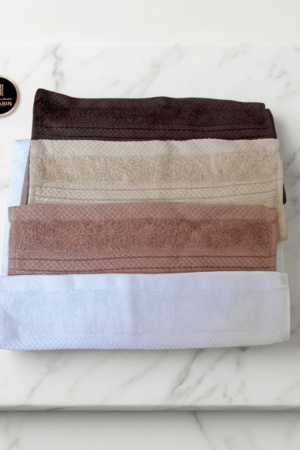 Export cotton face towel Set- Four towels-12*12 inches