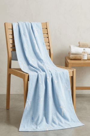 Digital print cotton Towel- Ribbons- 27*54 inches