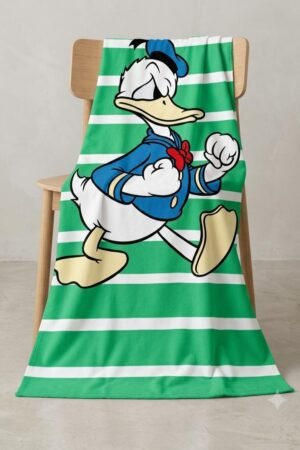 Digital print cotton Towel- Green Duck- 27*54 inches