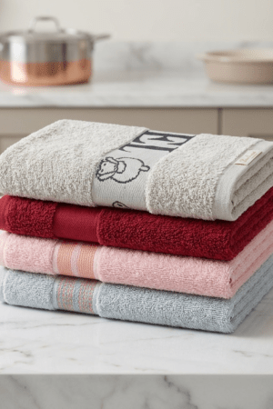 Premium Export Kitchen Towels- Four Towels Set